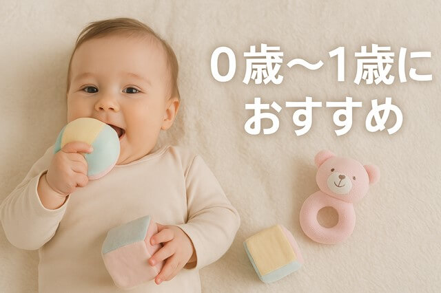おもちゃサブスク0~1歳におすすめ